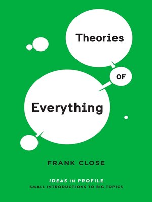 cover image of Theories of Everything